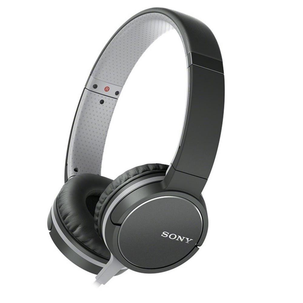 купить Наушники-гарнитура проводные Sony MDR-ZX660AP черный в Алматы
