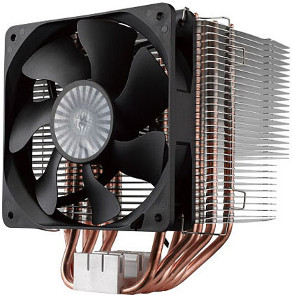 купить Вентилятор для CPU CoolerMaster Hyper 612 Ver.2 Intel&AMD 4-pin(PWM) 800-1300RPM 20dBA(Max) LGA1151/1150/1155/2066/2011-v3/2011/AM3+/AM2+ RR-H6V2-13PK-R1 в Алматы