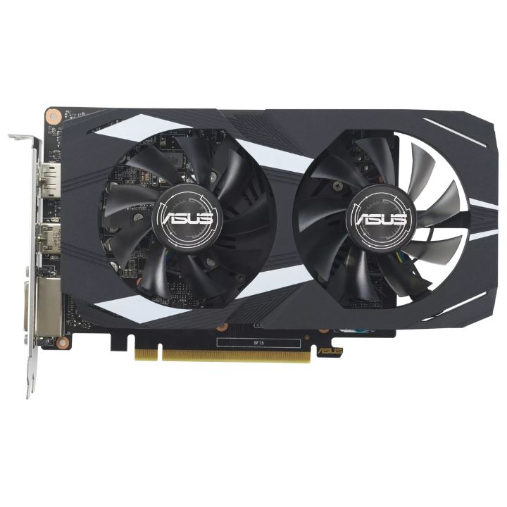 купить Видеокарта Asus GeForce GTX 1650 DUAL EVO (DUAL-GTX1650-O4GD6-P-EVO) в Алматы