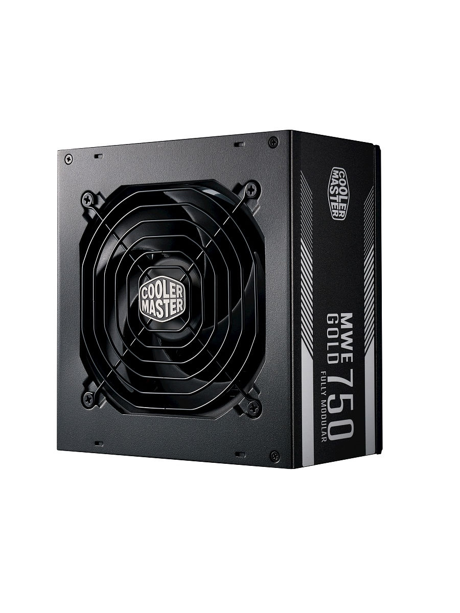 купить Блок питания CoolerMaster MWE Gold 850 850W Модульный, Вентилятор 12 см, 80PLUS Gold, Active PFC, КПД 90%  Диапазон работы 100-240V MPY-8501-AFAAG в Алматы