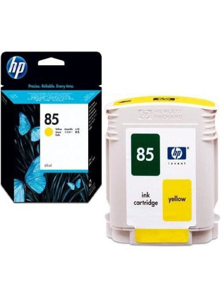 купить Yellow Ink Cartridge Vivera №85 for DesignJet 130/30/90/130, 69 ml. в Алматы