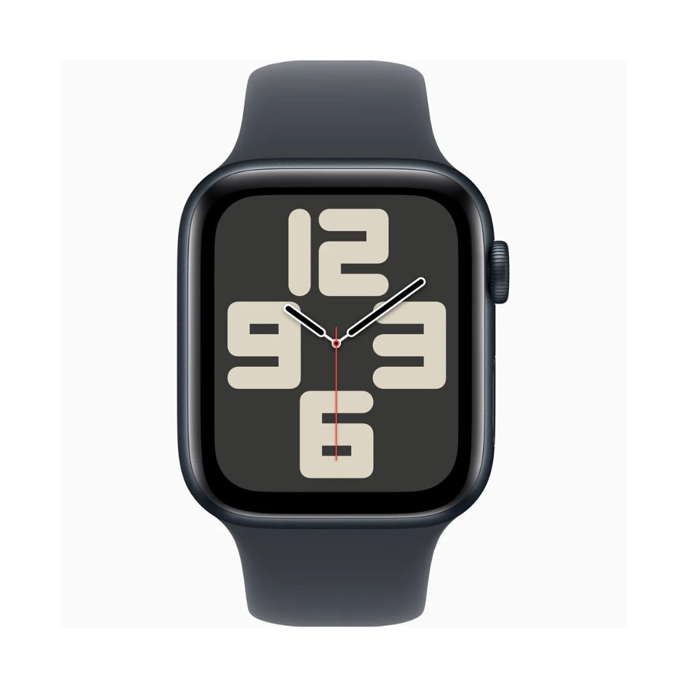 купить Смарт-часы Apple Watch SE GPS 44mm Midnight Al Case with Midnight Sport Band - S/M (MXEJ3QI/A) в Алматы