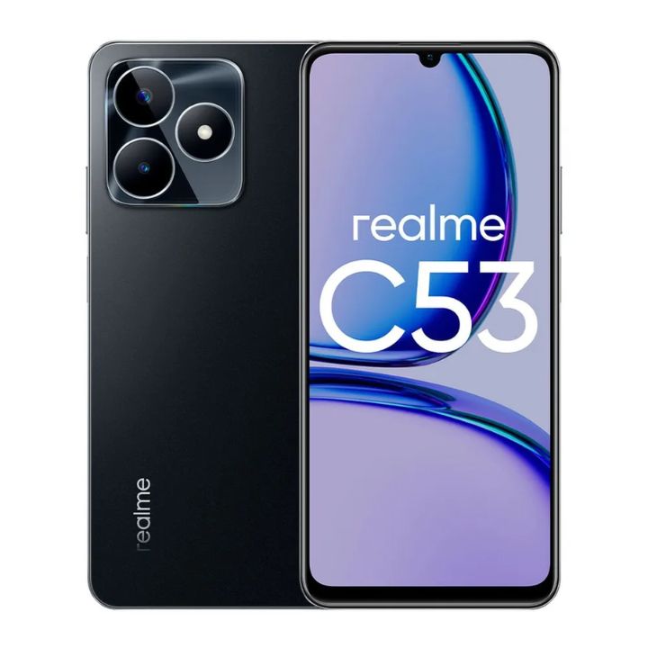 купить Смартфон Realme C53 6+128 Gb Mighty Black RMX3760 INT+NFC (RU) в Алматы