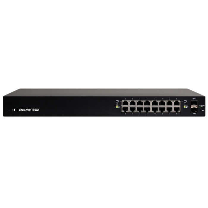 купить Коммутатор Ubiquiti EdgeSwitch 16 150W 16 портов 10/100/1000Mbps PoE(150W) в Алматы