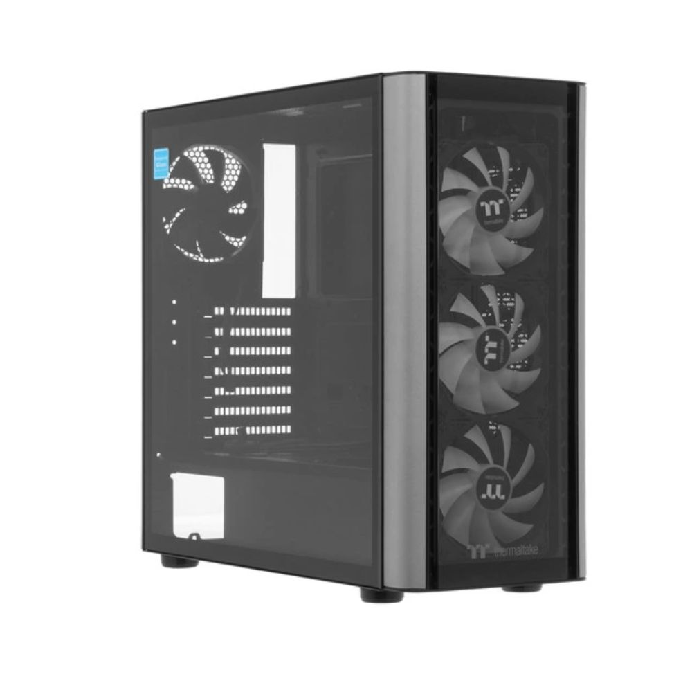 Купить Корпус Thermaltake Level 20 MT ARGB, Midi Tower, ATX, Black-Silver, 2x3.5*/3x2.5*, 2xUSB3.0 CA-1M7-00M1WN-00 в Алматы
