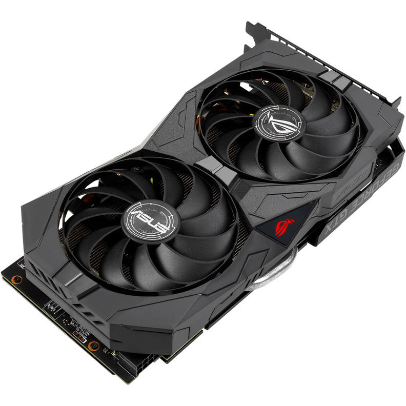 купить Видеокарта ASUS GeForce GTX1660 SUPER 6GB GDDR6 192bit 2xHDMI 2xDP, ROG-STRIX-GTX1660S-A6G-GAMING в Алматы