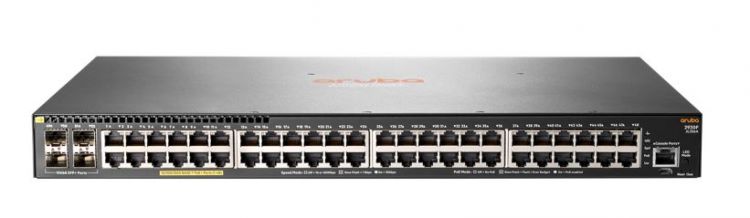 купить Коммутатор HP Enterprise/Aruba 2930F 48G PoE+ (370W) 4SFP+ Switch в Алматы