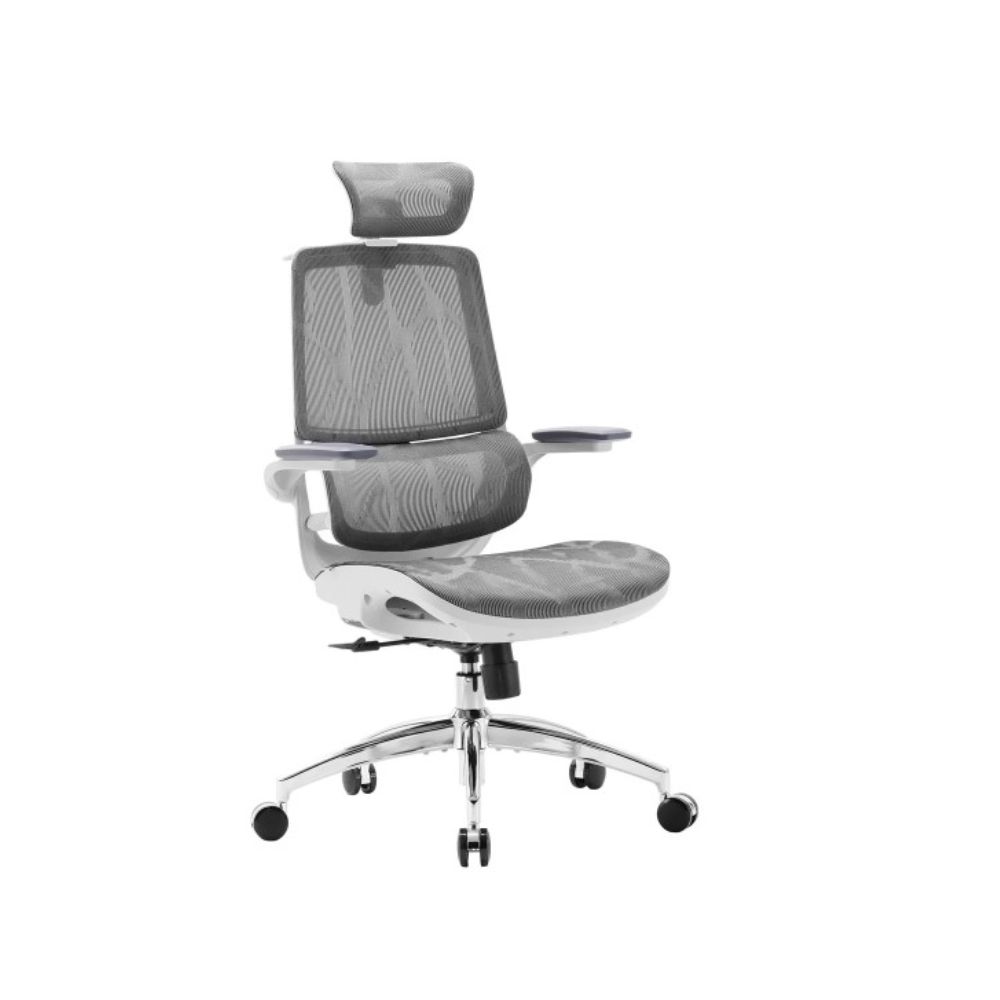 купить Кресло офисное Sihoo M59AS-301, регулировка высоты, подлокотник 1D, Gray в Алматы