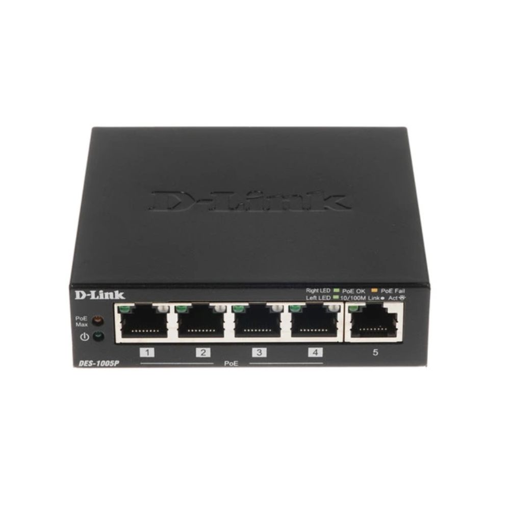 купить Коммутатор D-Link DES-1005P/B1A в Алматы