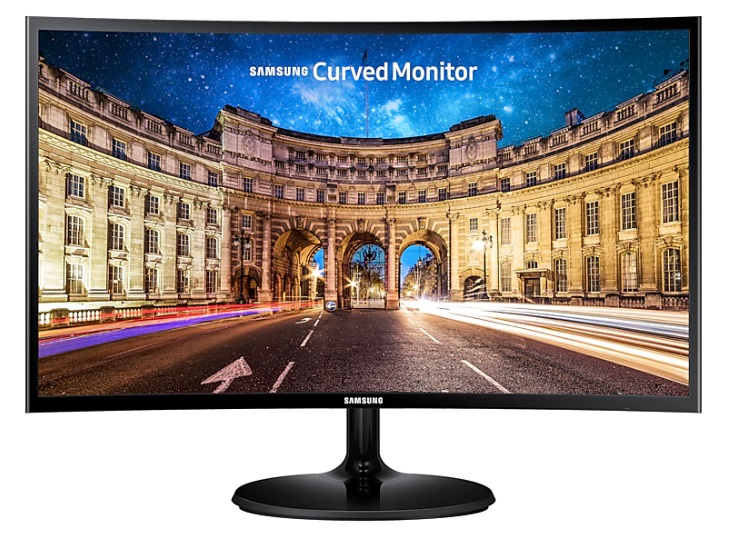 купить Монитор 23.5* SAMSUNG C24F390FHI VA 1920x180 16:9 60Hz 178&deg;x178&deg; 4мс 250 кд/м2 3000:1 Curved 1800R D-Sub HDMI Черный LC24F390FHIX/RU в Алматы
