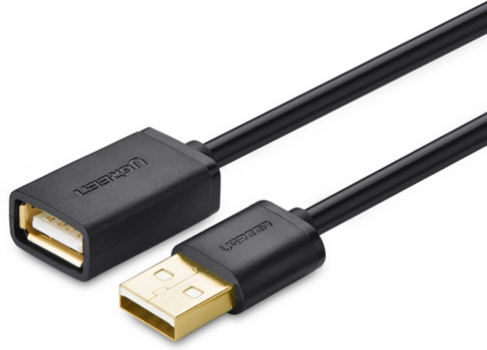 купить Удлинительный кабель USB Ugreen US103 10317 <USB 2.0, папа/мама, 480 Мбит / с 3М> в Алматы