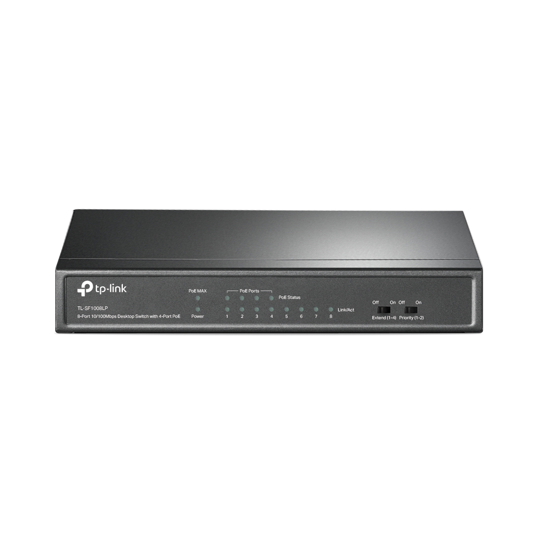 Купить Switch 8 port TP-Link TL-SF1008LP, 10/100 Мбит/с Fast Ethernet, PoE в Алматы