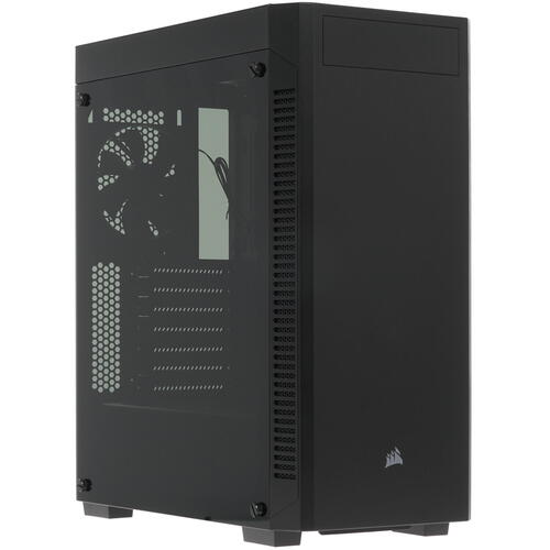 купить Компьютерный корпус Corsair 110R Tempered Glass ATX-Mini-ITX, Черный CC-9011183-WW в Алматы