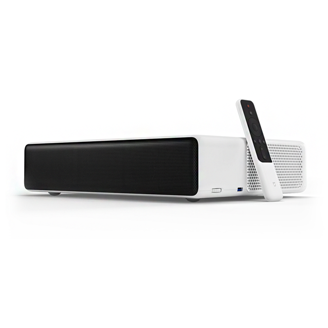 купить Проектор, Xiaomi, Laser Projector 150 SJL4005GL, от 80* до 150*, Full HD 1920*1080, 60/120Hz, MIUI TV, CPU Cortex T968 Cortex -A53 1.8GHz/64, HDMI*3, RAM 2GB DDR3, Белый в Алматы