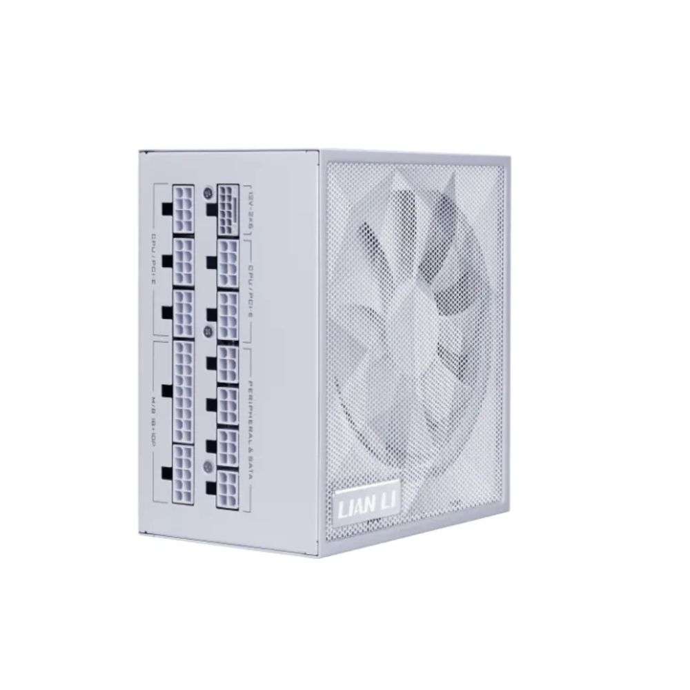 Купить Блок питания Lian Li 1000W, SX1000P, Full Modular, 80+ PLATINUM, КПД 94%, Белый, G9P.SX1000P.W000.EU в Алматы