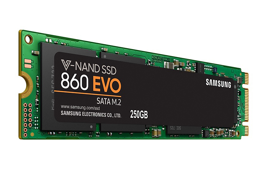 купить Твердотельный накопитель 250Gb SSD Samsung 860 EVO M.2 PCIe R550Mb/s W520MB/s MZ-N6E250BW в Алматы