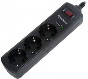 купить Сетевой фильтр CyberPower/B0310SA0-DE_B/3 розет./1 м/10 А/Schuko в Алматы