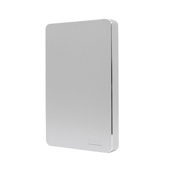 купить Внешний жесткий диск 1Tb, Netac K330, USB 3.0, Silver, Aluminium Case в Алматы