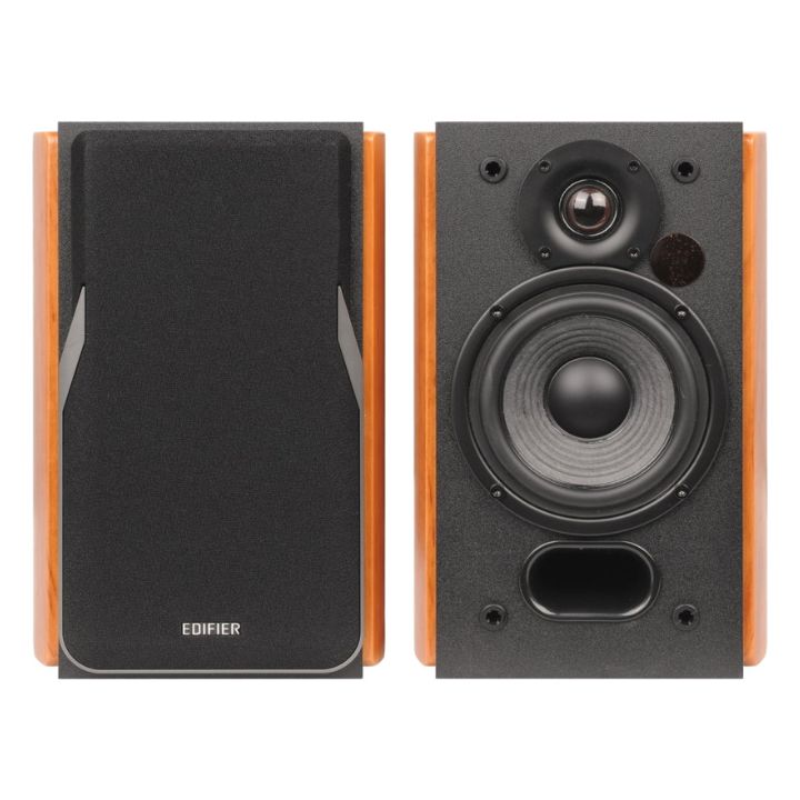 купить Акустическая система Bluetooth Edifier R1380DB Brown <2.0, RMS 42Вт, 55Гц-20кГц, BT, Line in, Пульт> в Алматы