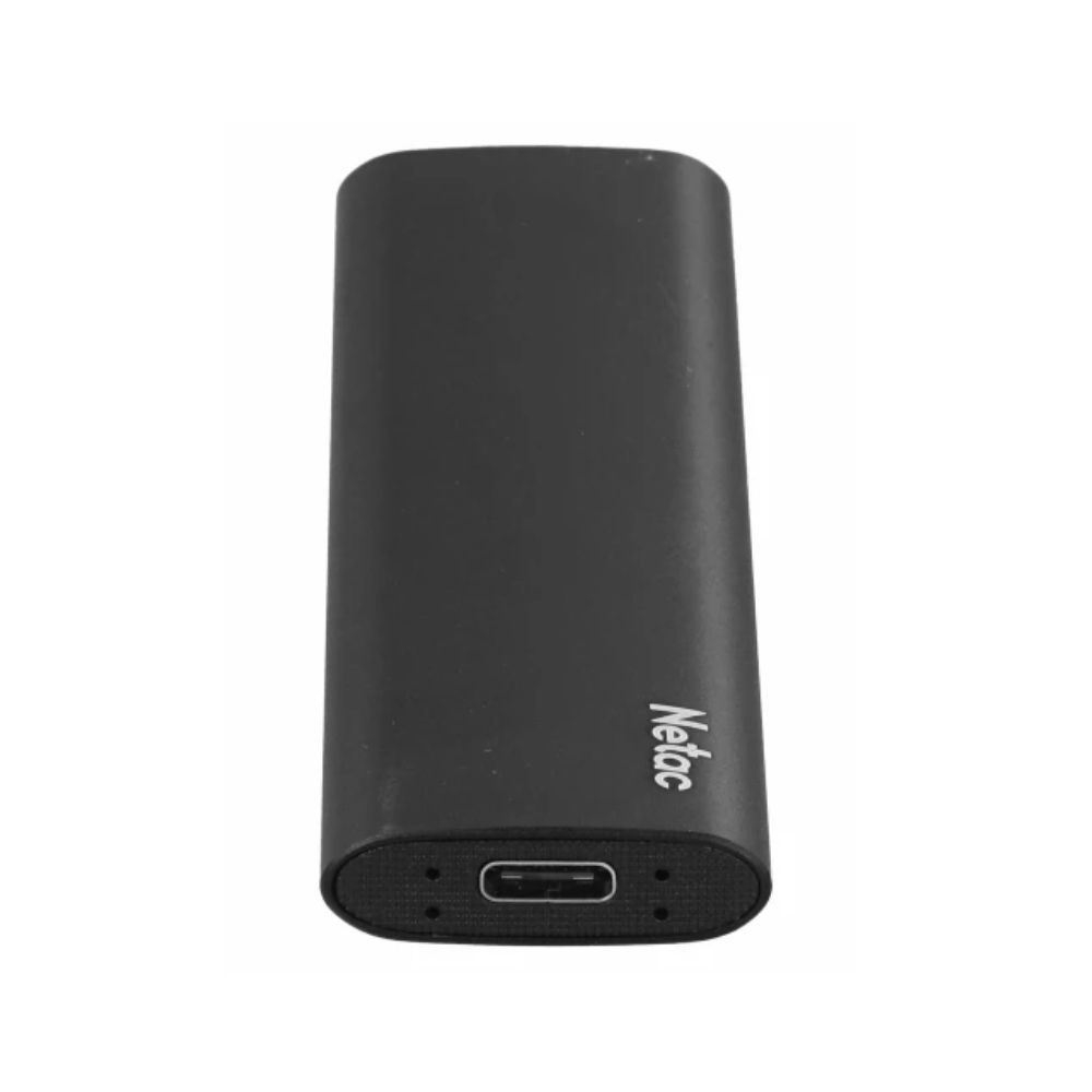 купить Netac Z SLIM Black USB 3.2 Gen 2 Type-C External SSD 128GB, R/W up to 510MB/440MB/s,with USB-C to USB-A cable and USB-A to USB-C adapter в Алматы