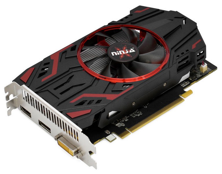 купить Видеокарта Sinotex Ninja GeForce GTX1050 2Gb GDDR5 128bit DVI HDMI DP NX105FG25F в Алматы