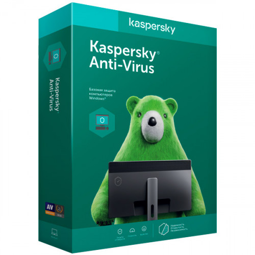 купить Kaspersky Anti-Virus Kazakhstan Edition. 2021 Box 2-Desktop 1 year Base в Алматы