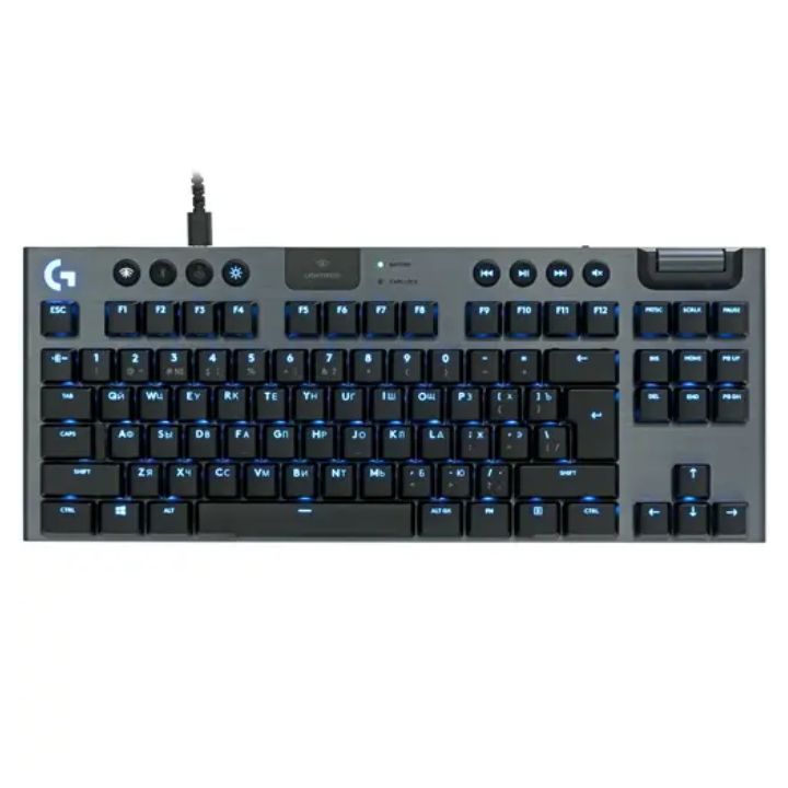 купить Игровая клавиатура Logitech G915 TKL Lightspeed Wireless RGB (920-009536) в Алматы