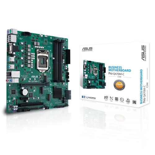 купить Сист. плата ASUS PRO Q570M-C/CSM, Q570, 1200, 4xDIMM DDR4, PCI-E x16, 2xPCI-E x1, M.2, 4xSATA, HDMI, DP, BOX в Алматы