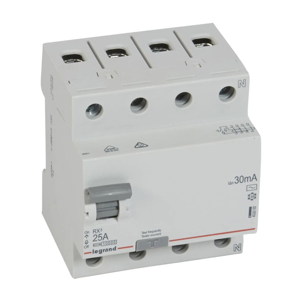 купить ВДТ Legrand 402062 4П 25А АC RX3 30мA в Алматы