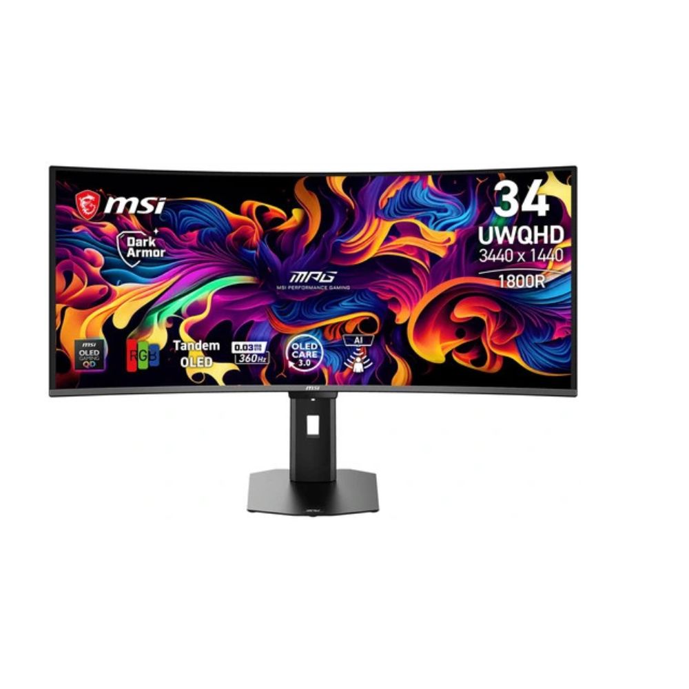 Купить Монитор 34" MSI MPG 341CQR QD-OLED X36 3440x1440 360Hz 0.03ms 1300cd/m2 1.5M:1 2xHDMI 1xDP 1xType-C в Алматы