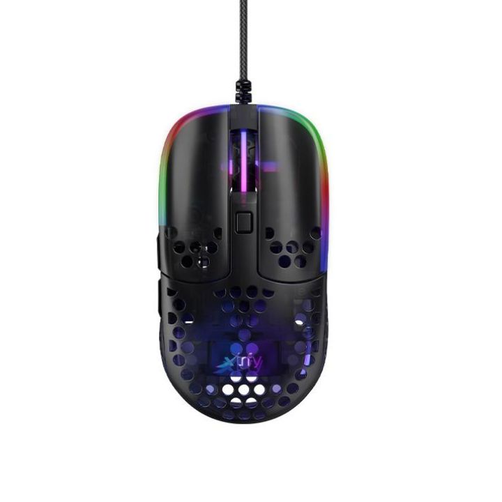 купить Мышь игровая/Gaming mouse MZ1 RGB USB Black в Алматы