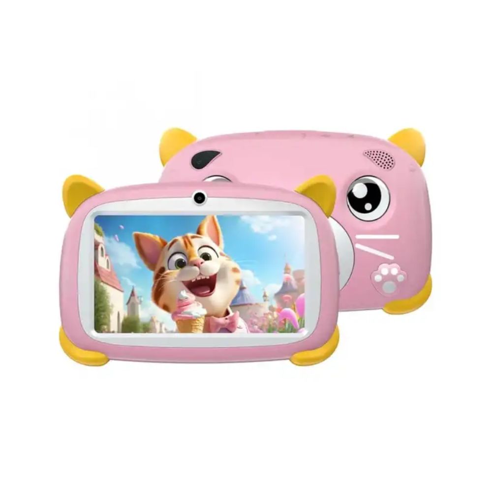 купить Планшет Doogee U7 Kids 7* 2ГБ, 32ГБ, 3400мА•ч, Android, розовый в Алматы