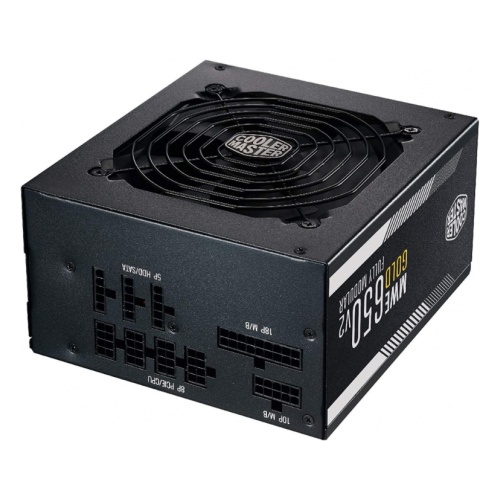 купить Блок питания CoolerMaster MWE GOLD 650 V2 500-750W Full Modular, 80+ GOLD MPE-6501-AFAAG-EU в Алматы