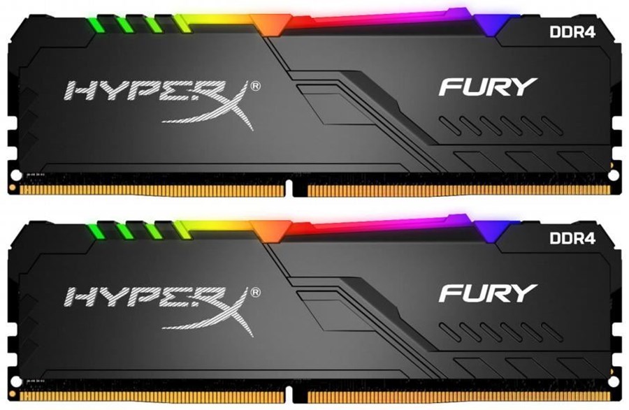 купить Модуль памяти Kingston HyperX Fury HX436C18FB3AK2/64 DDR4 DIMM 64Gb KIT(2x32) 3600 MHz CL16 в Алматы