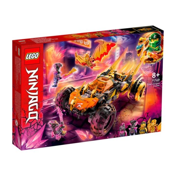 купить Конструктор LEGO Ninjago Крейсер Дракона Коула в Алматы