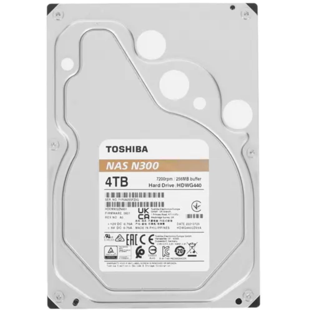 купить HDD NAS Toshiba N300 в Алматы