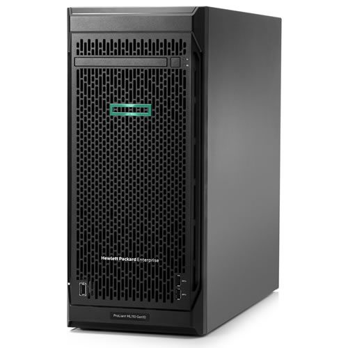 купить Сервер HP Enterprise/ML110 Gen10/1/Xeon Silver 4108 (8C/16T 11MB)/1,8 GHz/1x16 Gb/S100i SATA/0,1,5,10/4 LFF/2x1GbE/Nо ODD/1 х 550W в Алматы
