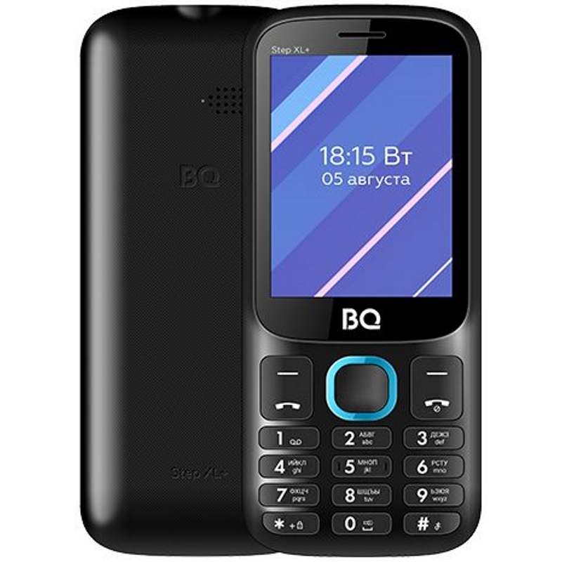 купить Мобильный телефон BQ-2820 Step black +blue /  в Алматы