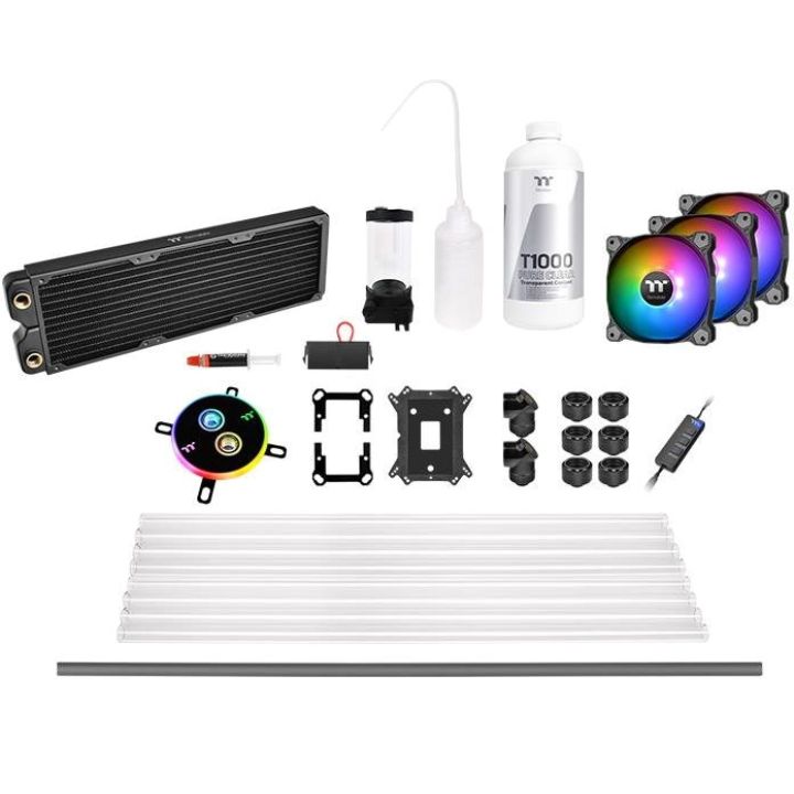 купить Комплект для сборки СВО Thermaltake Pacifice C360 Hard Tube в Алматы