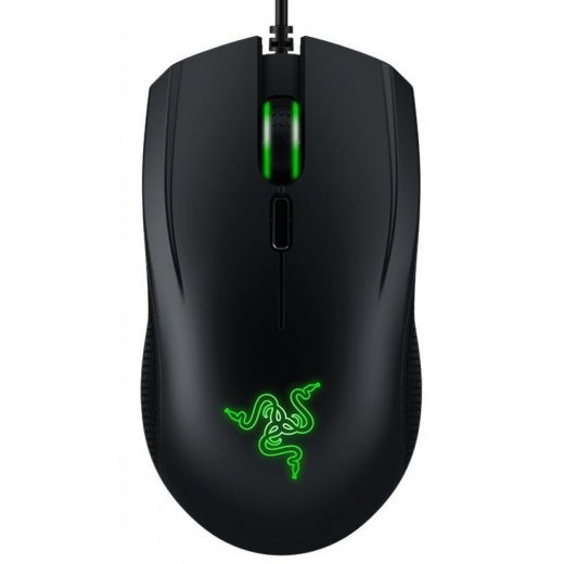 купить Компьютерная мышь, Razer, Abyssus V2 ,RZ01-01900100-R3G1, Игровая, Оптическая 5000dpi, 4 кнопки, Прорезиненные боковые вставки, Подсветка, Проводная, USB, Чёрная в Алматы
