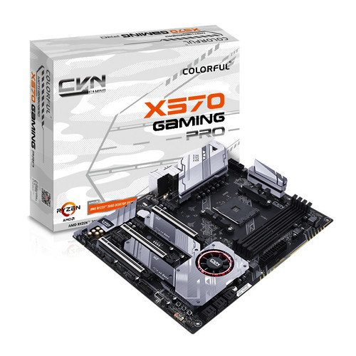 купить Материнская плата Colorful CVN X570 GAMING PRO V14, AMD AM4, X570, 4xDDR4-3200, HDMI+DP, ATX в Алматы