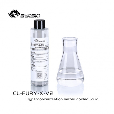 купить Жидкость для водяного охлаждения Bykski CL-FURY-X-V2 <150ML Yellow, концентрат, разбавляется с дистиллированной водой в соотношении 1 к 5 (750 мл готовой жидкости)> в Алматы