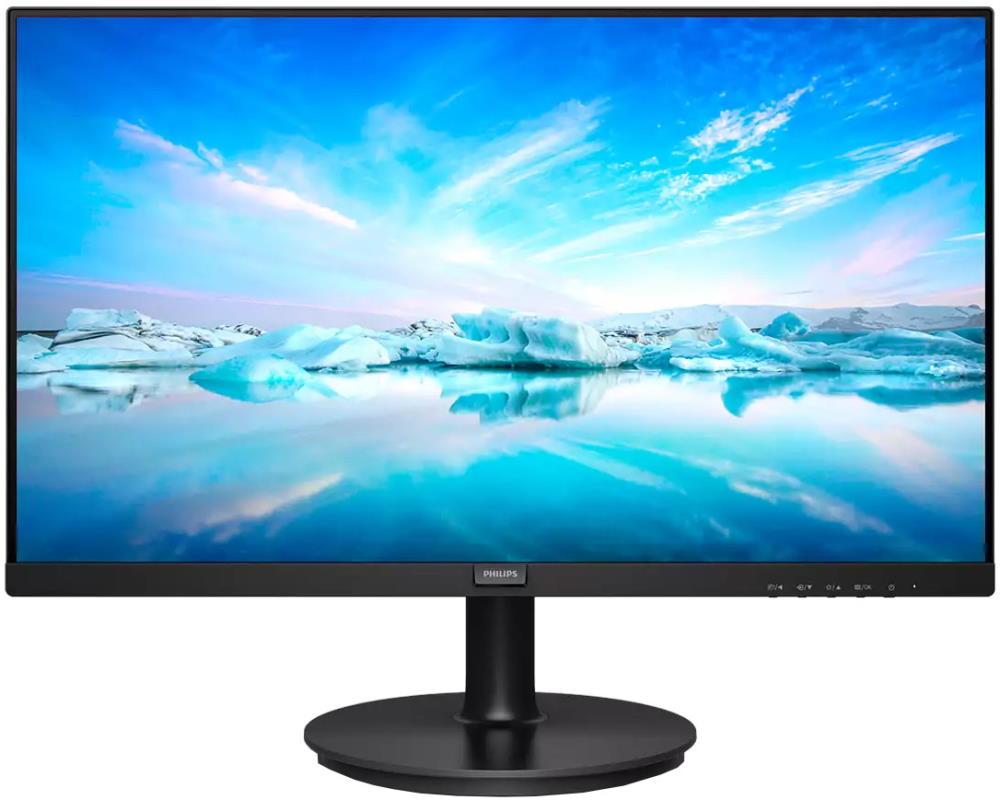 купить Монитор 23,8" PHILIPS 241V8L (00/01) VA 1920x1080 4мс 250кд/м 3000:1 VGA HDMI в Алматы