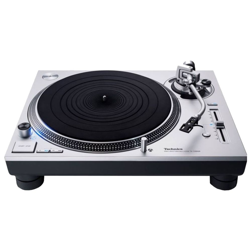 купить TECHNICS Проигрыватель пластинок SL-1200GREES СЕРЕБРО в Алматы