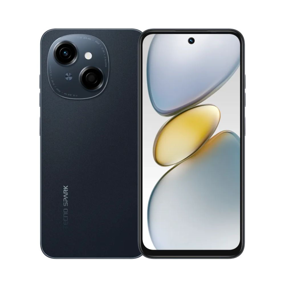 купить Мобильный телефон TECNO SPARK Go 1 (KL4) 64 / 4 GB, Черный (Startrail Black) в Алматы