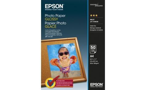 купить Фотобумага  А4 Epson C13S042539	Photo Paper A4 50 sheets в Алматы