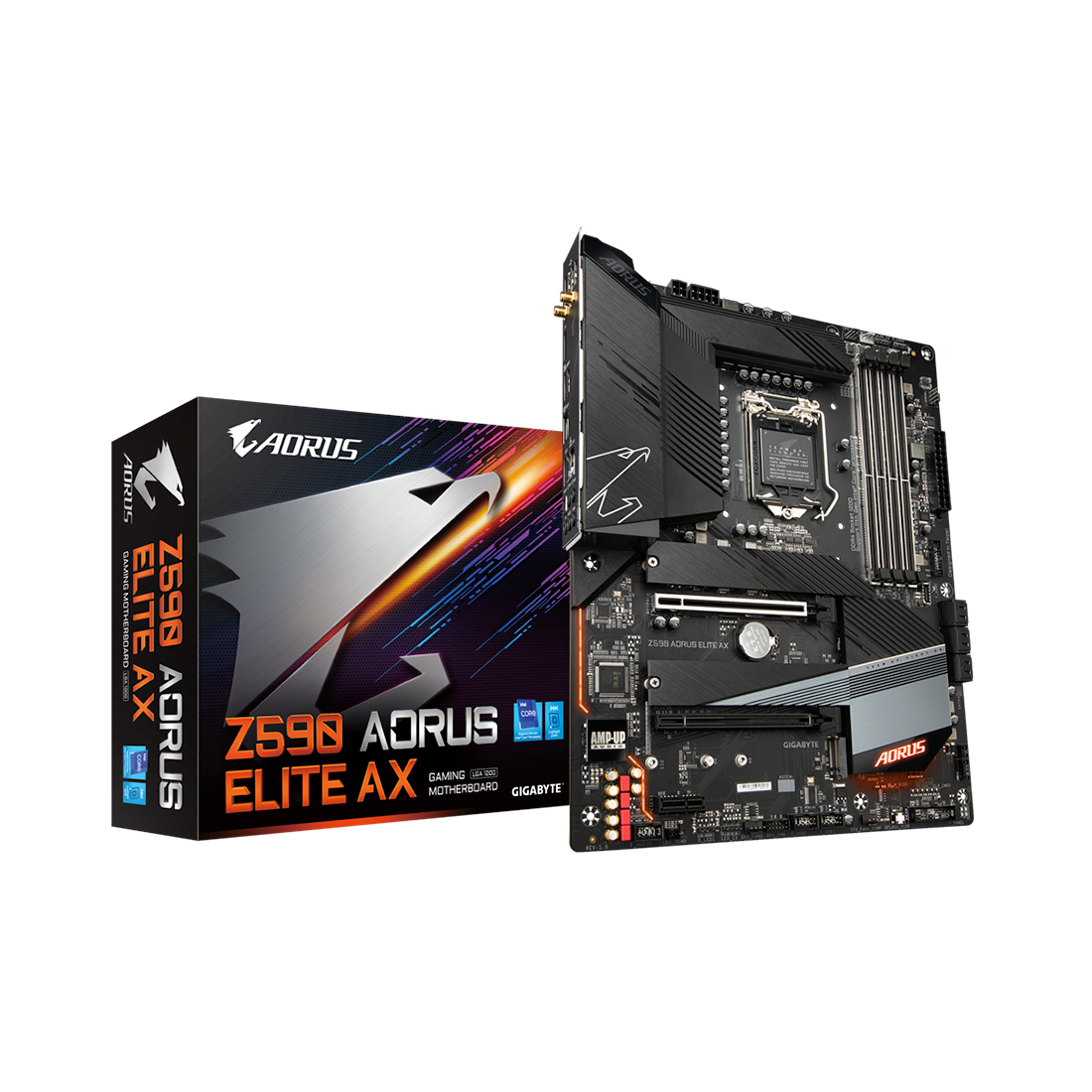 купить Материнская плата Gigabyte Z590 AORUS ELITE AX в Алматы