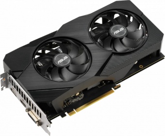 купить Видеокарта ASUS GeForce GTX1660Ti 6GB GDDR6 19bit 2xHDMI 2xDP HDCP DUAL-GTX1660-6G-EVO в Алматы