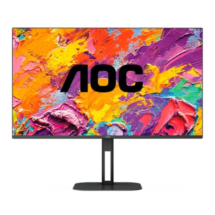 купить Монитор Игровой 27" AOC 27V5CE/BK IPS 1920x1080 75Hz 4ms 300cd/m 1000:1 HDMI USB-C 2x3W Black в Алматы