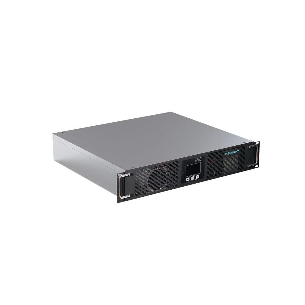 Купить Источник бесперебойного питания MARSRIVA MR-US2KRT Smart Online UPS, 2kVA, with 4*12V/9Ah battery, rack mount, EU outlet в Алматы